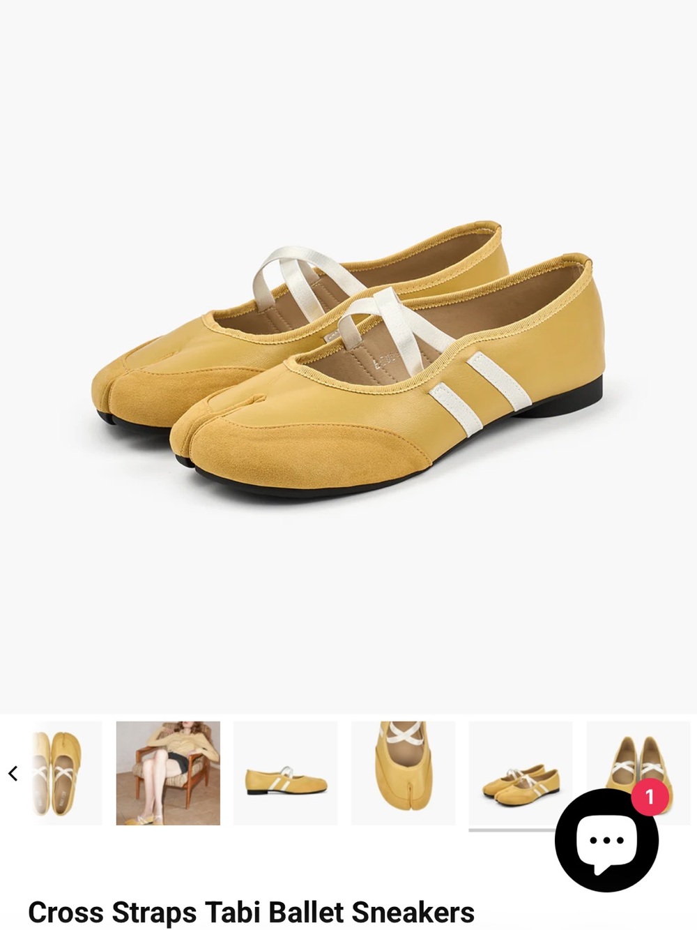 BRAND NEW Tabi sneakers ballerinas